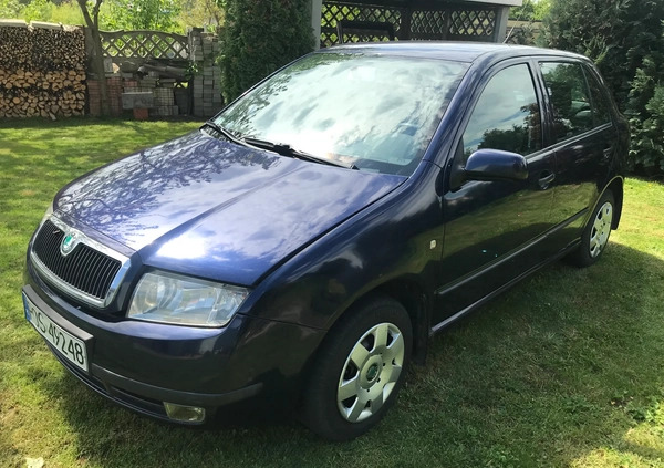 Skoda Fabia cena 7500 przebieg: 299573, rok produkcji 2003 z Stawiski małe 154